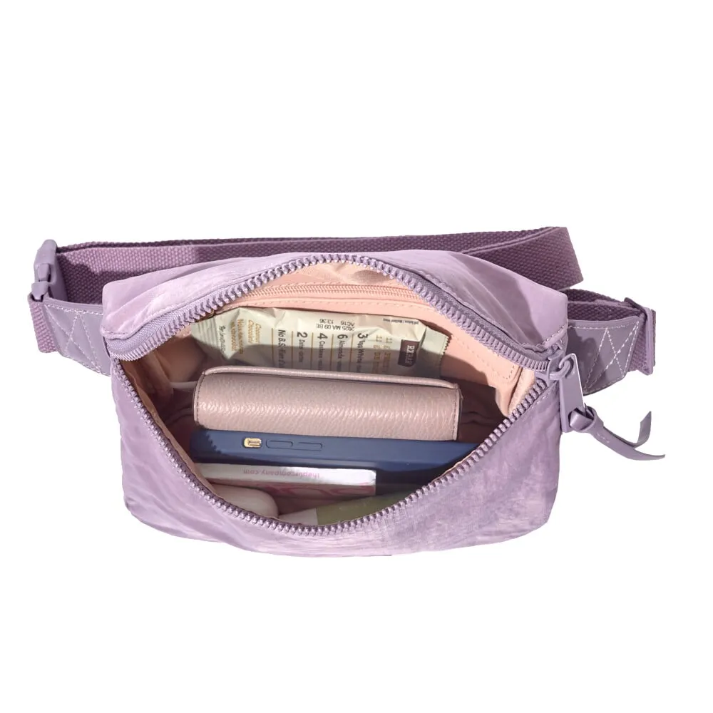 In Motion Belt Bag Mauve